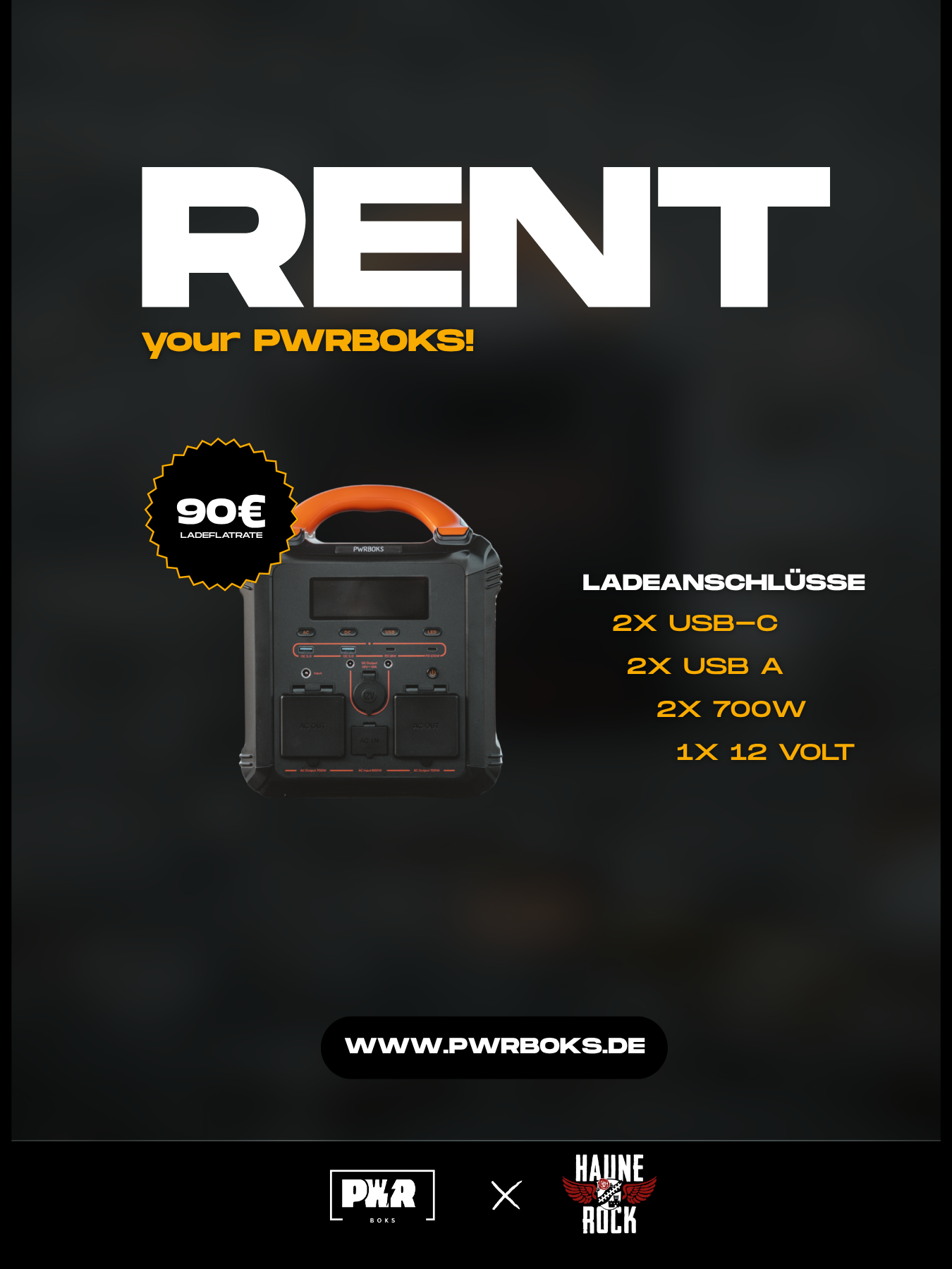 Haune Rock 2026 PWRBOKS Flatrate – Bild 3